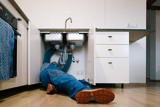 Professional Plumber technician working in East Petersburg, PA